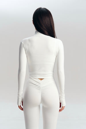 Рашгард із застібкою - White