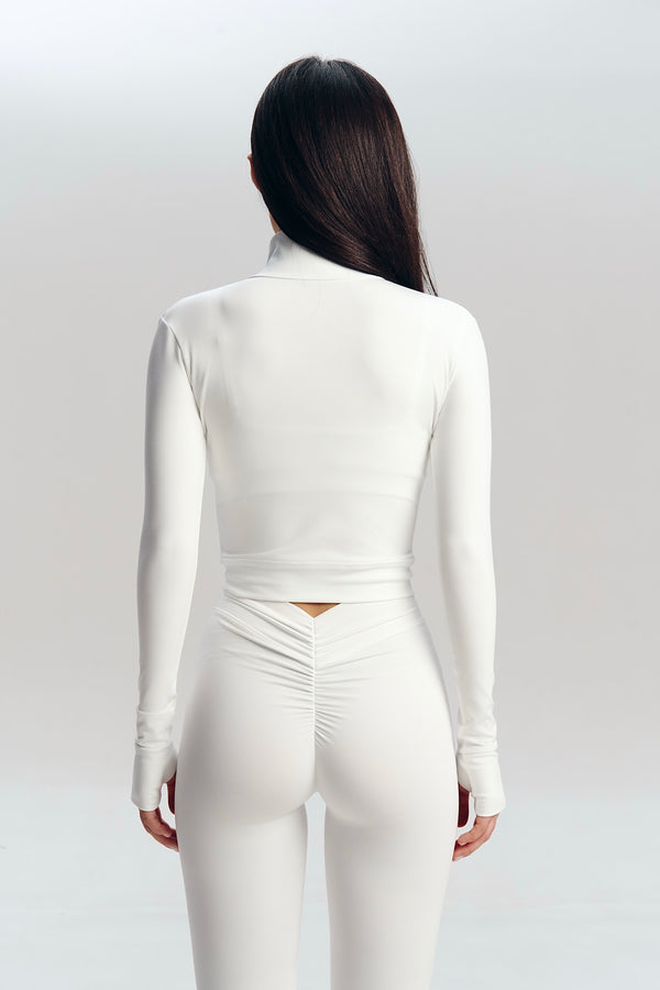Рашгард із застібкою - White